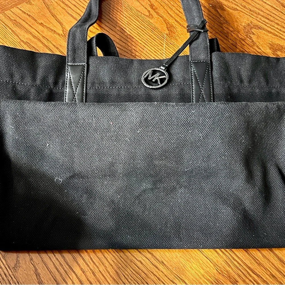 Michael Kors Tote‎ Bag Large Black Rainbow Rhinestone Logo Pride Designer Y2K